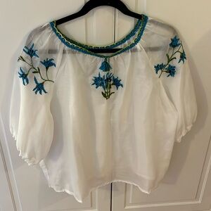 Ukrainian Handmade Peasant Blouse
